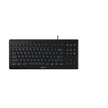 Imagem de CHERRY Teclado Stream TKL com fio USB TenKeyless versão compacta sem teclado numérico. Toque de tecla silencioso. Ideal para uso no escritório e industrial.