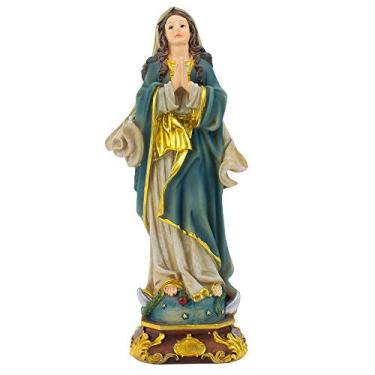 Imagem de Minas de Presentes Imaculada Conceição 22cm - Enfeite Resina Branco