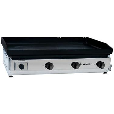 Imagem de Chapa Bifeteira Gas Inox C80 cm - Venâncio