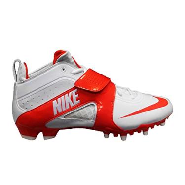 Imagem de Nike Huarache 3 Lax Cleats (13, White/Orange)