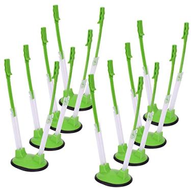 Imagem de Suporte folgado – (pacote com 8), clipe de sacos de armazenamento de alimentos, para saco de preparação de alimentos/saco plástico para congelador/suporte para saco ziploc, planejamento de refeições/suportes para sacos de preparação. MONOTONOSO