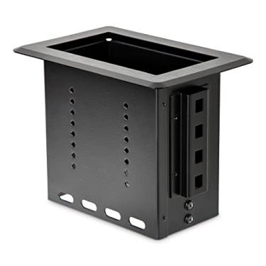 Imagem de StarTech. Com caixa de conectividade de mesa de conferência de módulo único - para adicionar energia/carregamento/AV/módulo de ancoragem para laptop (BEZ4MOD)