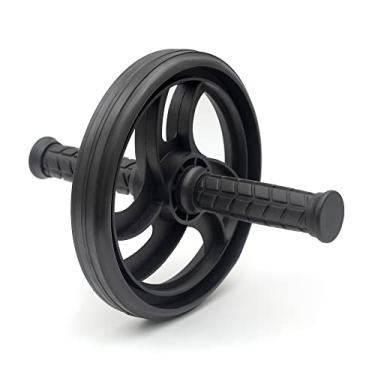 Imagem de Roda Abdominal + Hip band leve Faixa Exercícios Mini Band Cor:Preto;tamanho:G;Genero:Unissex