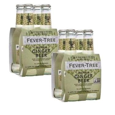 Imagem de Tõnica Fever-Tree Premium Ginger Beer 200ml (8 Garrafas) - Fever Tree