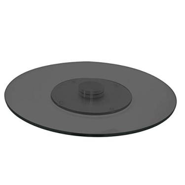 Imagem de Prato Giratório De Vidro Temperado Super Resistente 70cm Fum