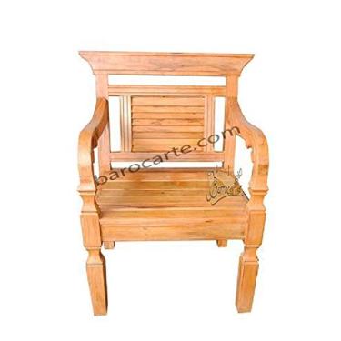 Imagem de Poltrona Rústica Veneziana em Madeira de Demolição - Cód 368