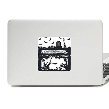 Imagem de Adesivo de vinil pássaro humano corvo Halloween decalque vinil paster laptop decoração PC
