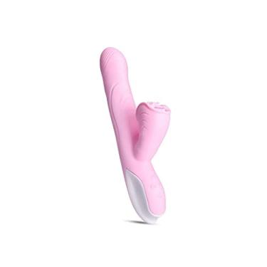 Imagem de Vibrador Ponto G Silicone Modo Aquecimento 12 modos de Língua Lambendo Escalável Clitóris Zatla Shop (h2)