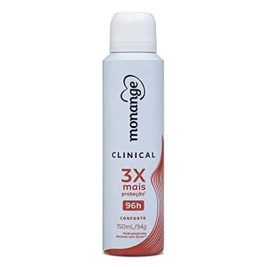 Imagem de Desodorante Clinical Conforto Aerossol Antitranspirante Monange Feminino 150ml