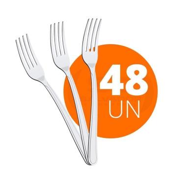 Imagem de Kit - 48 Garfos De Mesa Buzios Em Aço Inox Gibag - Tramontina