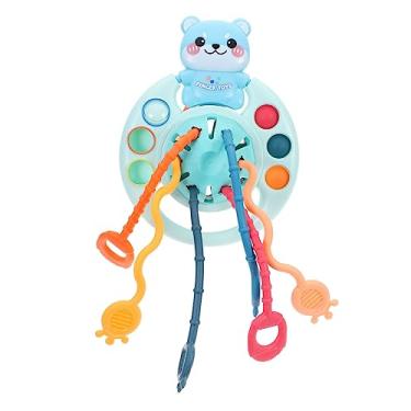 Imagem de Toyvian Corda Dedo Lala Brinquedos De Dentição Brinquedos Para Bebês De 8 Meses Brinquedos Surpresa Habilidades Motoras Finas Brinquedos Sensoriais Educacionais De Silicone Brinquedos