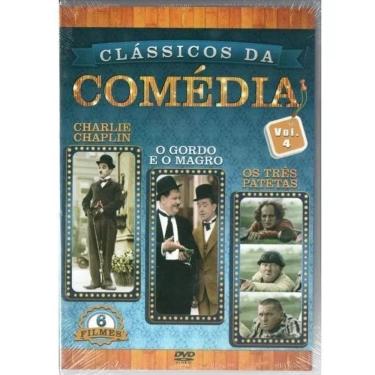 Imagem de Charlie Chaplin - Clássicos Da Comedia - Volume 4 Dvd
