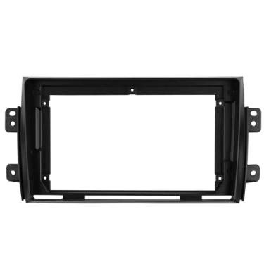Imagem de 9 polegadas Car Radio Fascias para Suzuki Sx4 para Fiat Sedici 2006-2012 Dash Trim Kit Android Player Frame Adapter Capa Painel Estéreo