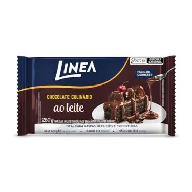 Imagem de Barra de Chocolate Sabor Chocolate ao Leite 250G - Linea