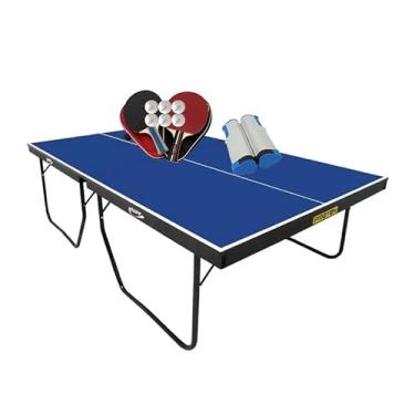 Imagem de MESA PING PONG MDF 25MM KLOPF 1090 + 2 Kits 5093 + Rede Retrátil 5096