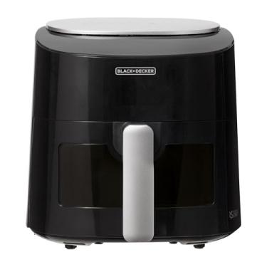 Imagem de BLACK+DECKER Fritadeira Elétrica Air fryer 4,5L, Display Digital com 8 Funções, Potência de 1200W, Modelo AFMDV360, 110V