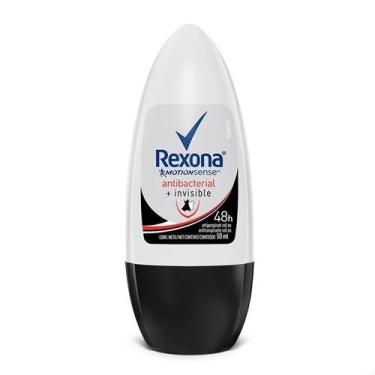 Imagem de Desodorante Roll On Rexona Feminino Antibacterial Invisible 50ml