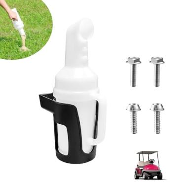 Imagem de Garrafa de areia de carrinho de golfe adequada para carro de clube, garrafa de areia projetada com alça de enchimento com suporte à prova de chocalho, grande capacidade - jogando 18 ou mais buracos