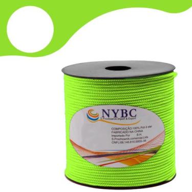 Imagem de Fio Náutico 2.5 Mm - Rolo C/ 100 Metros - Nybc, Verde Neon Nº: 02