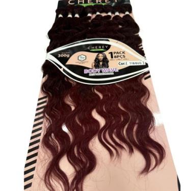 Imagem de Cabelo Ondulado Liso Na Tela Identico Humano Fibra Orgânica - bbless, 