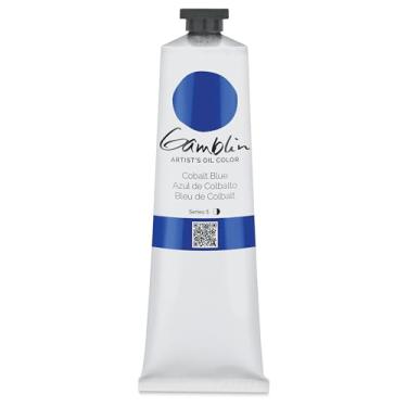 Imagem de 143 g. Cor do óleo de grau de artista: Azul cobalto