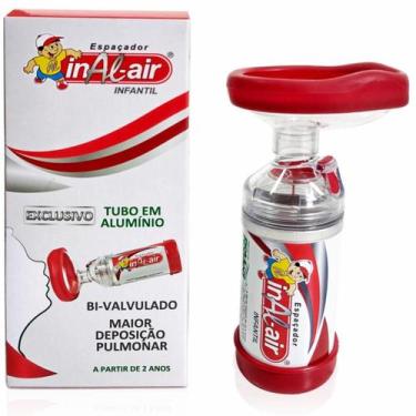 Imagem de Espaçador Infantil Para Medicamento Aerosol Bi-valvulado - RsMed