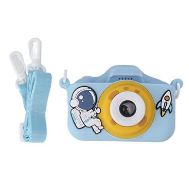 Imagem de Câmera Infantil, Câmera Infantil 20MP para Meninos e Meninas Presente de Aniversário Com Gravador de Vídeo G 080P 2in IPS e e CameraKids Selfie CameraToddler (Azul)