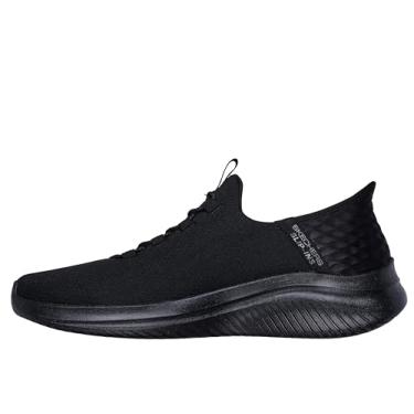 Imagem de Skechers Tênis masculino Ultra Flex 3.0 Right Away Hands Free Slip-in, Preto/preto, 8.5 Wide