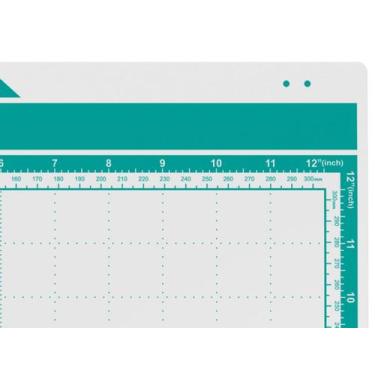 Imagem de Base de corte tekstolder scanncut cm 30x30 com cola - 08 pçs