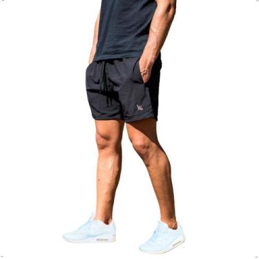 Imagem de Short Masculino Bermuda Praia Tactel c/ Elastano Treino Academia  - BE