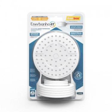 Imagem de Enerbanho 4 T  127 V~5500 W  - Enerbras Branco - E3401-Eb