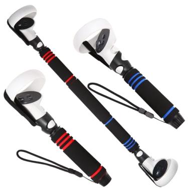 Imagem de YUXIMAOYI Gorilla Tag Long Arms Accessories for Oculus Quest 2,VR Controller Extension Grip Accessories for VR Gorilla Tag,BeatSaber Extenders Handles and VR Games