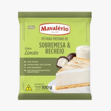 Imagem de Pó Para Sobremesa 100g - Mavalerio - Mavalerio , Limão