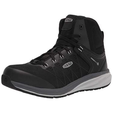 Imagem de KEEN Utility T nis de trabalho masculino Vista Energy Mid Composite Toe, Vapor/Preto, 13