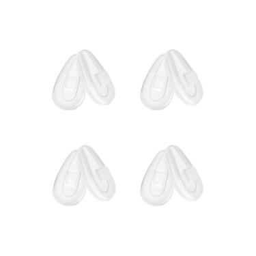 Imagem de 4 pares de protetores nasais de substituição para Oakley Contrail OO4147 | Lizard OX5113 OX5120 | Gasser OX5087 | Limit Switch OX5119 OX5121 Óculos de sol