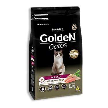 Imagem de Ração Golden Gato Castrado Frango 1kg