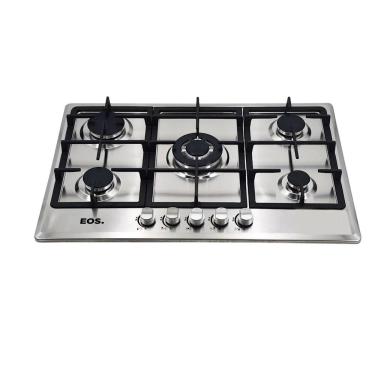 Imagem de Cooktop a Gás 5 Bocas Inox Tripla Chama eos ECG05 Bivolt