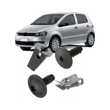 Imagem de Kit Grampo Presilha Parachoque Diant Fox Spacefox 15 A 2019 - DFEB