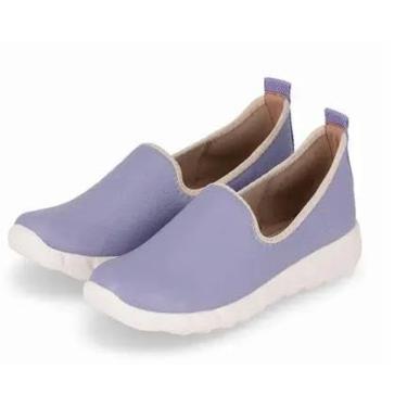 Imagem de Piccadilly Tênis Feminino Conforto para Joanete, Slip-on (Quartzo Azul, BR, Adulto, Numérico, 34)