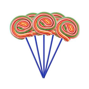 Imagem de Pirulito Psicodelico Colorido - 20Un - 350g - Fumy