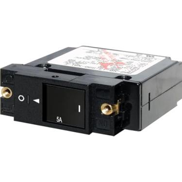 Imagem de Disjuntores de circuito Blue Sea Systems Série A de um único polo, 5a, Restricted - OFF Rocker, 5 Amp