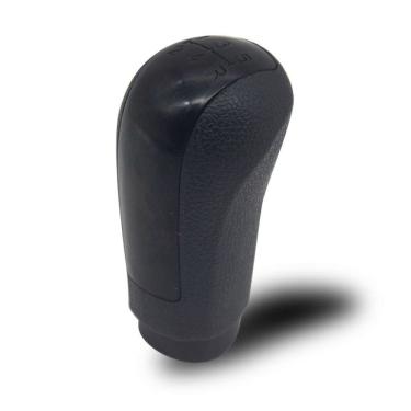 Imagem de Manopla De Câmbio S10 2012 a 2018 Preta 5M Com Tampa Preta