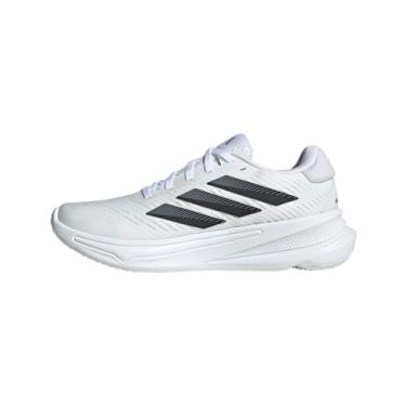 Imagem de adidas Tênis de corrida feminino Supernova Ease, Branco/cinza traço/prata metálico, 35