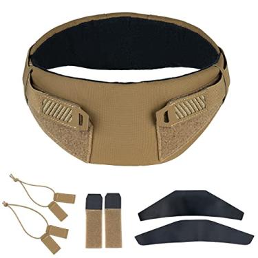 Imagem de TOPTACPRO Protetor De Pescoço Tático Para Colete, Protetores Espessos, Camuflagem, Caça, Tiro, Coleira Universal, Jpc Cpc Avs 500D Nylon