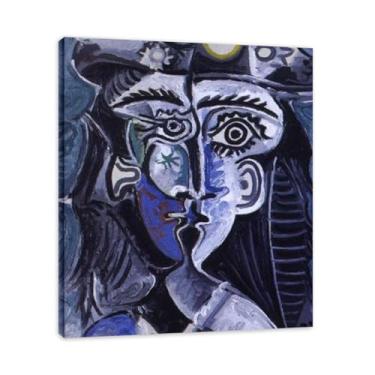 Imagem de Murais Diego Rivera roxos ou azuis – Arte de realismo socialista mexicano, muralista do século 527, coleção clássica do museu de Nova York para decoração de casa 60 x 72 cm