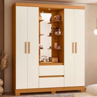 Imagem de Guarda Roupa Olivia Cinamomo Off White - CASA H