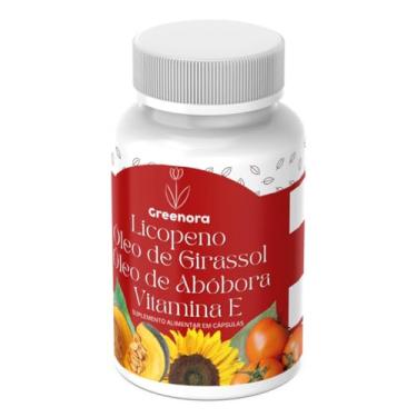Imagem de Licopeno com Óleo de Girassol + Óleo de Abóbora e Vitamina E 750mg - 120 Cápsulas | 2 Cápsulas ao Dia