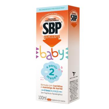 Imagem de Repelente para Bebê SBP Baby Loção Corporal com Icaridina 100ml