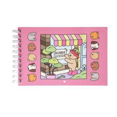 Imagem de Livro De Colorir Bobbie Goods Capa Dura 100 Páginas, Rosa