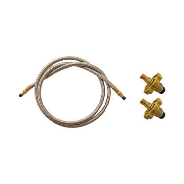 Imagem de Adaptador De Mangueira De Gás Destacável De Uso Duplo Para Acampamento